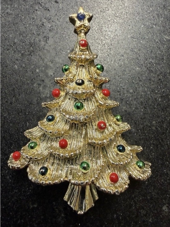 Gerrys Jewelry - Vintage Gerry’s Christmas Tree Brooch